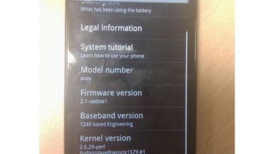 Sony Ericsson Xperia X12 (Anzu) - specyfikacja? 1