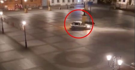 Driftował po rynku i krzyczał "salam alejkum". Policja chce go deportować