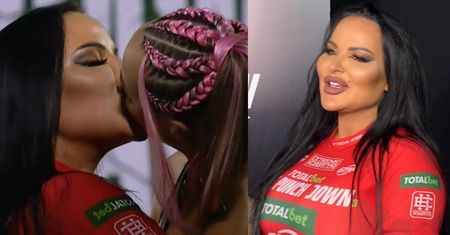 Punchdown: Rubaszna Esmeralda Godlewska NAMIĘTNIE CAŁUJE Anastasiyę po wymierzeniu jej liścia w twarz (ZDJĘCIA)