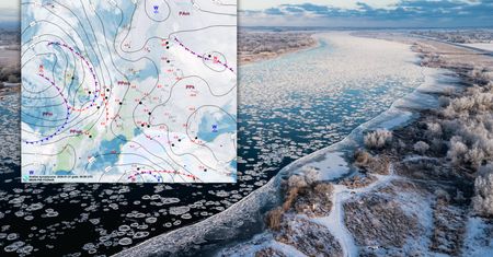 Bitwa dwóch gigantów. Mapa pokazuje, co się dzieje nad Polską