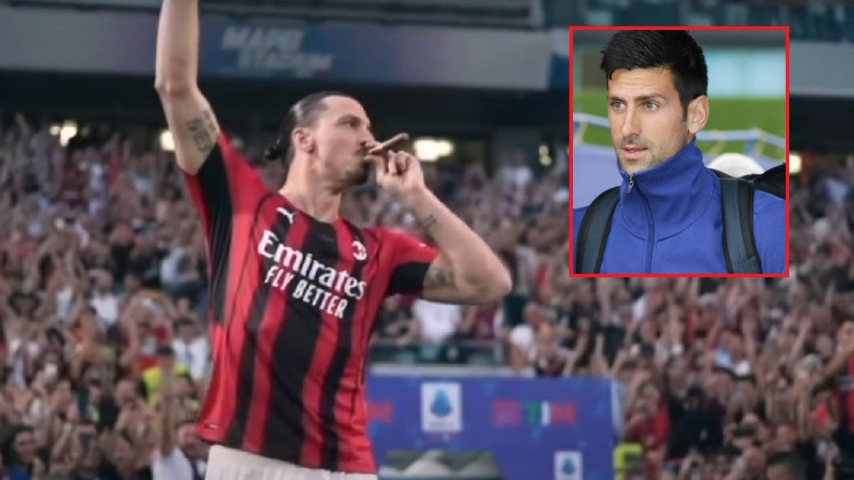 Zlatan Ibrahimović i Novak Djoković
