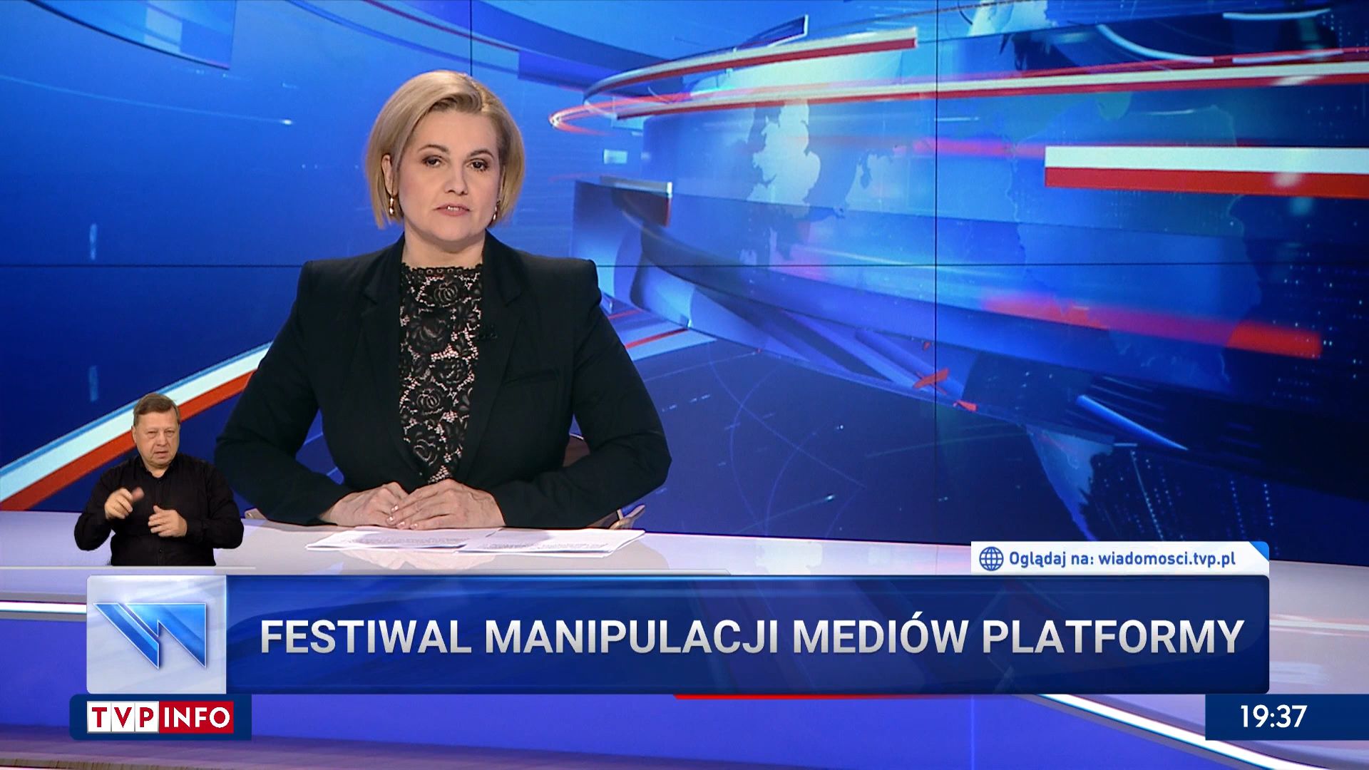 Edyta Lewandowska w "Wiadomościach", 21.11.2023
