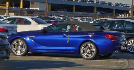Nowe BMW M6 Cabrio przyłapane w New Jersey
