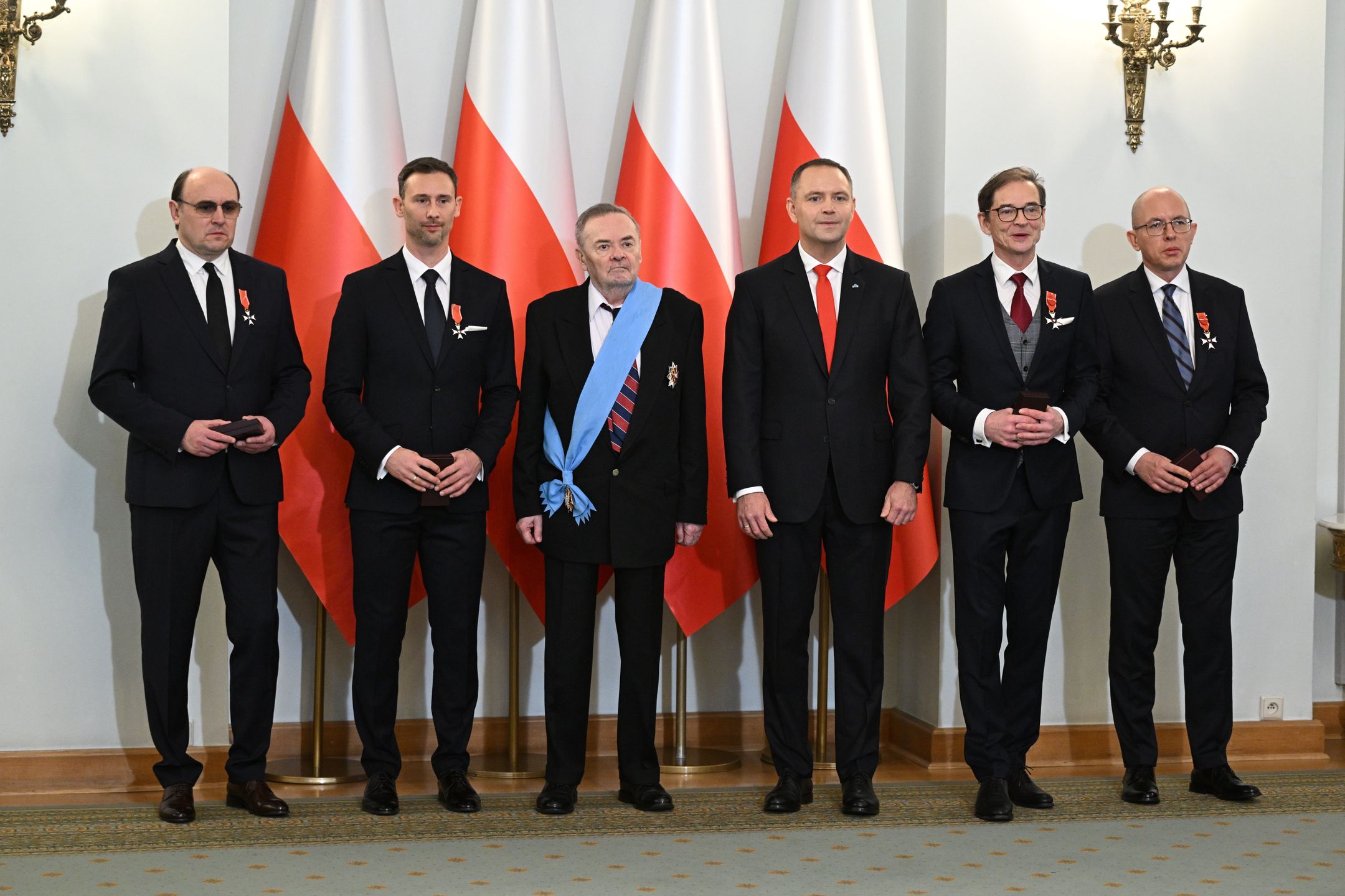 Wręczenie odznaczeń państwowych przez Karola Nawrockiego