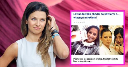 #10 lat temu na Pudelku: Anna Lewandowska chodziła do kawiarni z własnym kartonem mleka