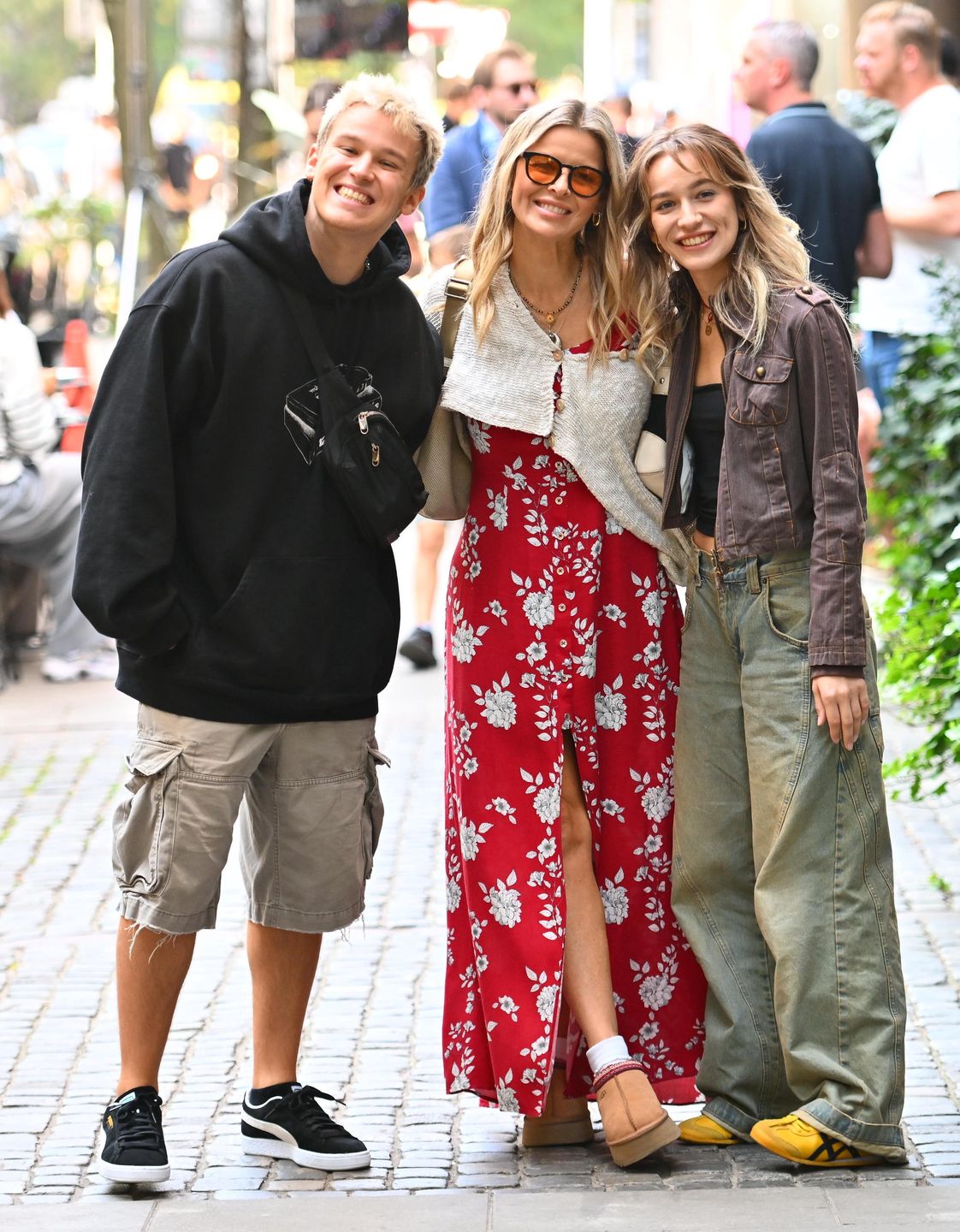Marta, Fabienne i Xavier Wiśniewscy