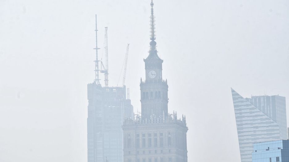 Warszawa. Smog w stolicy