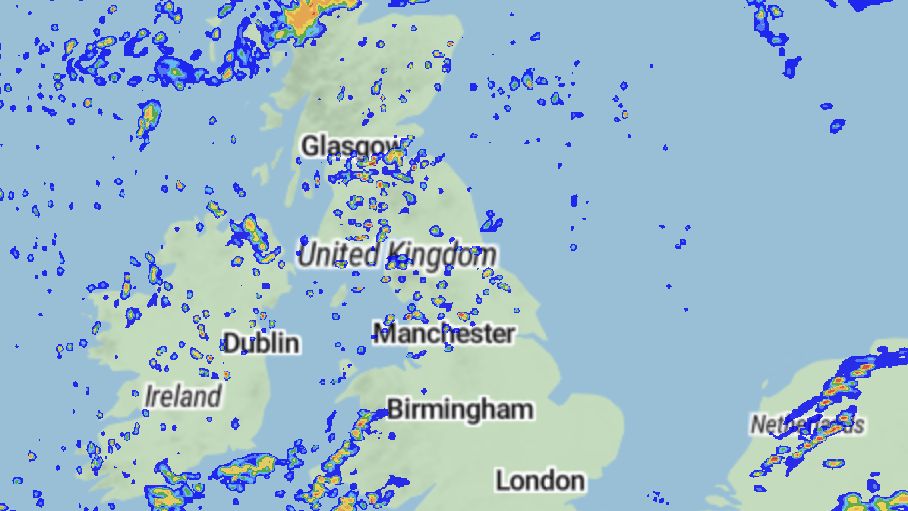 Nad Wyspami w brytyjski długi weekend ulewne deszcze i burze