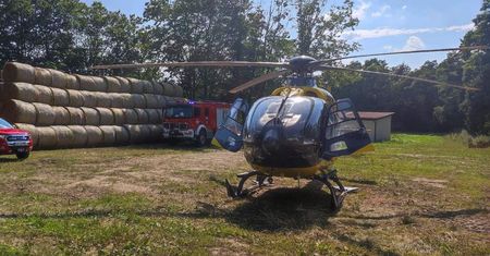 Zginął pod kosiarką. Straszny wypadek pod Grójcem