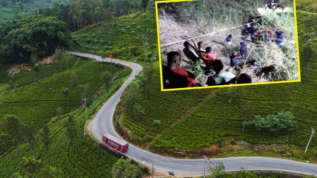 Wypadek autokaru na Sri Lance