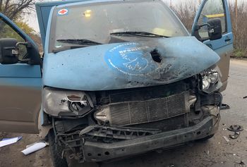 Rosjanie zrobili to celowo. Zaatakowali konwój humanitarny