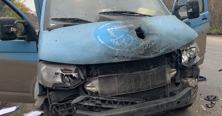 Rosjanie zrobili to celowo. Zaatakowali konwój humanitarny