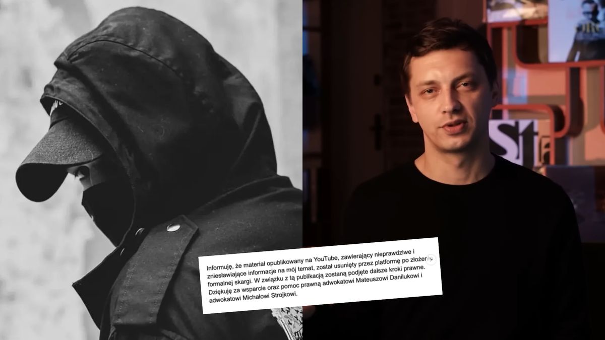 Żurnalista wydał oświadczenie