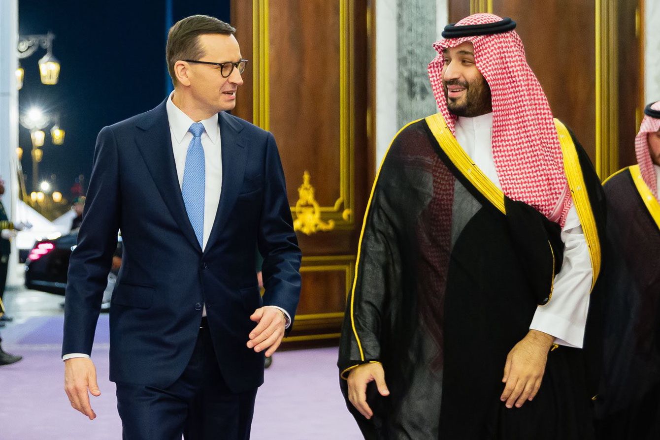 Premier Mateusz Morawieckie w Rijadzie