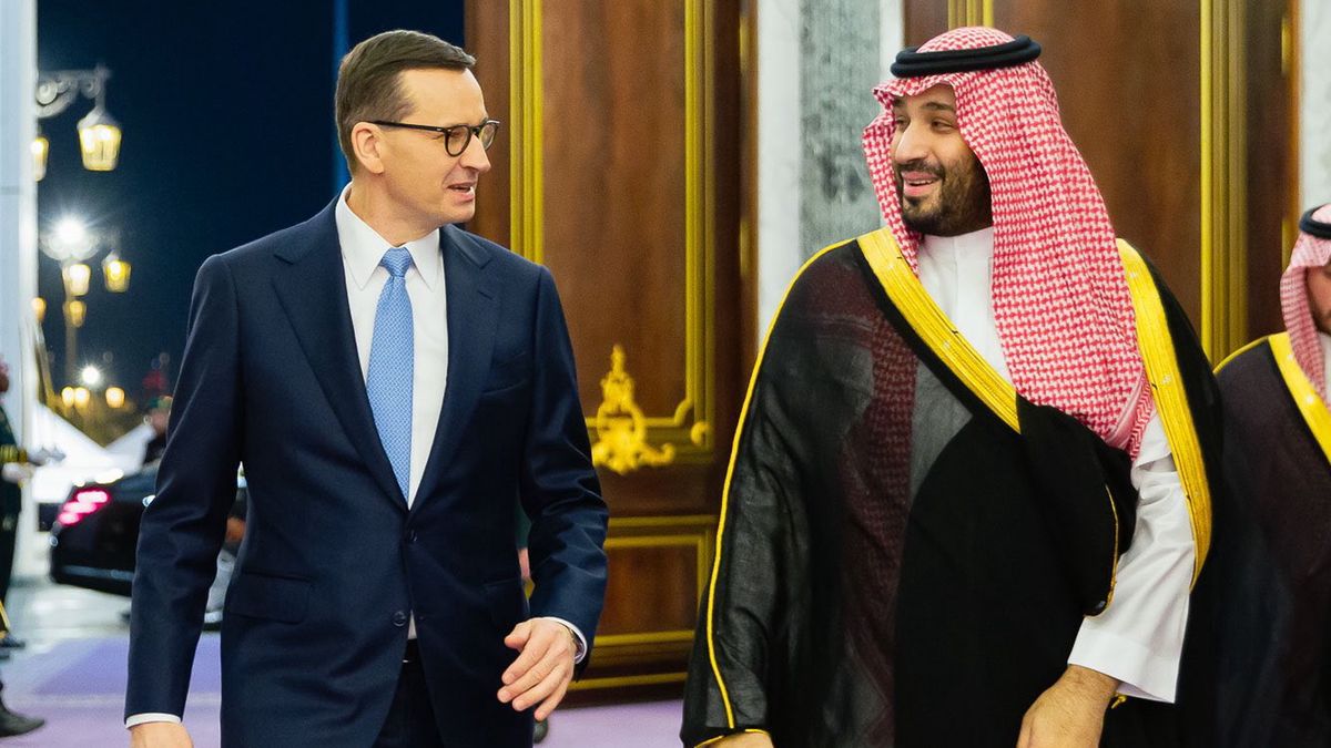 Premier Mateusz Morawieckie w Rijadzie