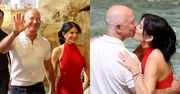 Jeff Bezos i Lauren Sanchez całują się przy Fontannie di Trevi. Narzeczona miliardera paradowała po Rzymie w KUSEJ mini