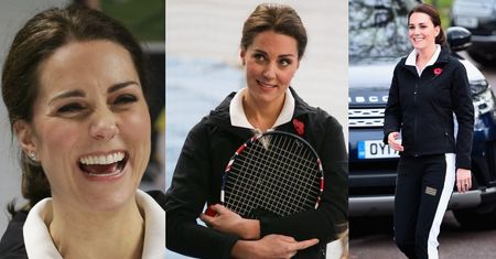 Księżna Kate gra w tenisa. Widać już brzuszek? (ZDJĘCIA)