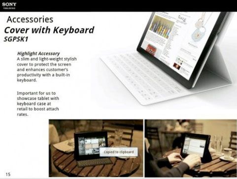 Sony Xperia Tablet - rośnie konkurent dla MS Surface?