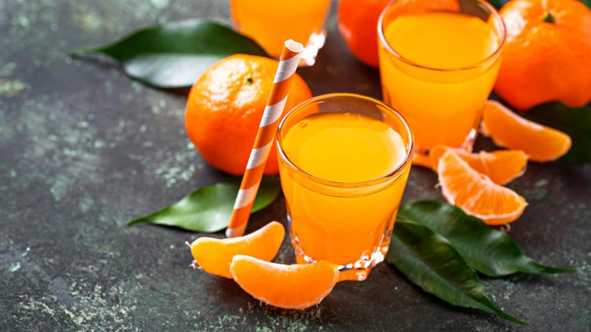 napój z mandarynek