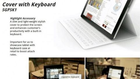 Sony Xperia Tablet - rośnie konkurent dla MS Surface? 1