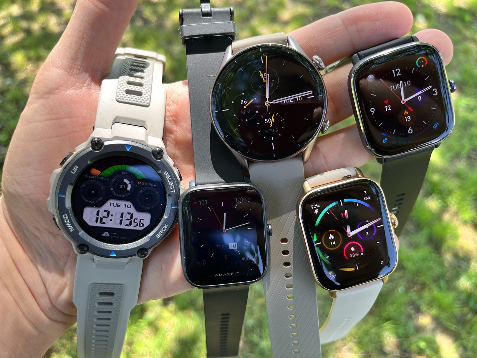porównanie Amazfit