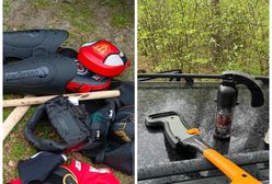 Policja udaremniła ustawkę. Pseudokibice zbierali się pod lasem