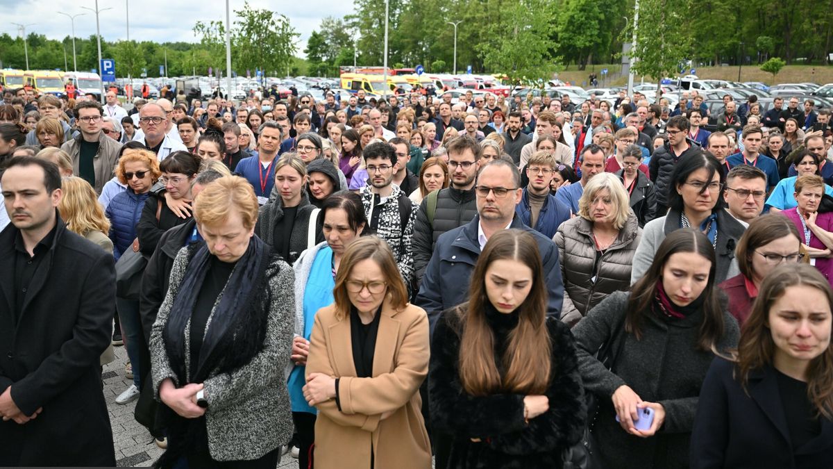 Dzień żałoby w Szpitalu Uniwersyteckim w Krakowie