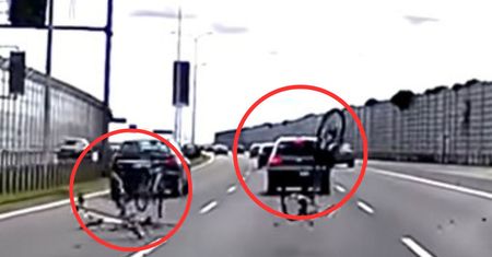 Nagranie z S8. Kierowca nie dowierzał. "Ale numer"