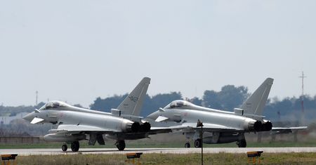 Włoskie Eurofightery chronią nieba nad Bałtykiem. Misja oficjalnie ruszyła