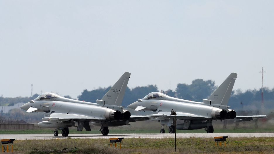 Eurofighter Typhoon - zdjęcie ilustracyjne