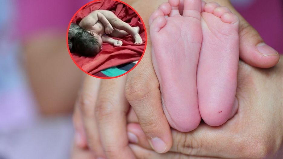 Matka poczuła rozdzierający ból. Urodziła dziecko z trzema głowami