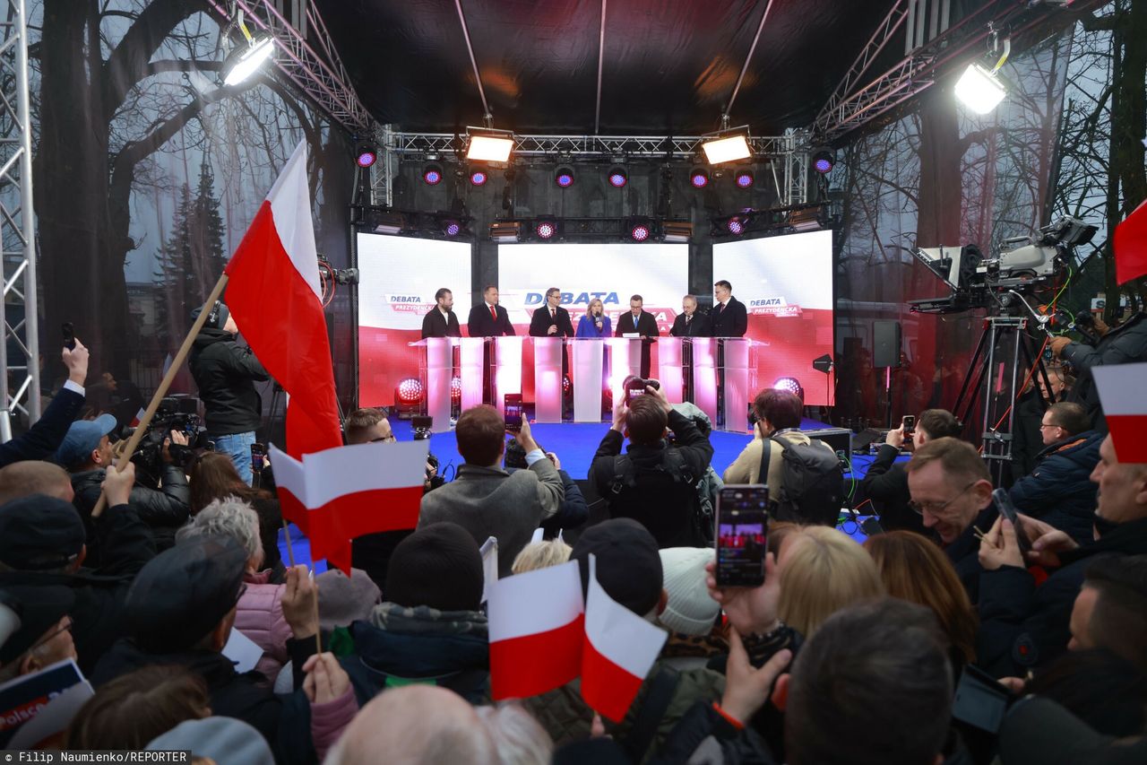 Starcie wszystkich kandydatów. Kolejna debata przed I turą wyborów [TRANSMISJA]