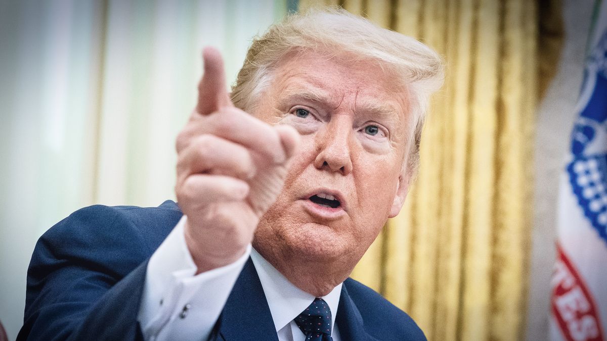 Donald Trump atakuje Twitera i Facebooka, fot. Doug Mills-Pool/Getty Images