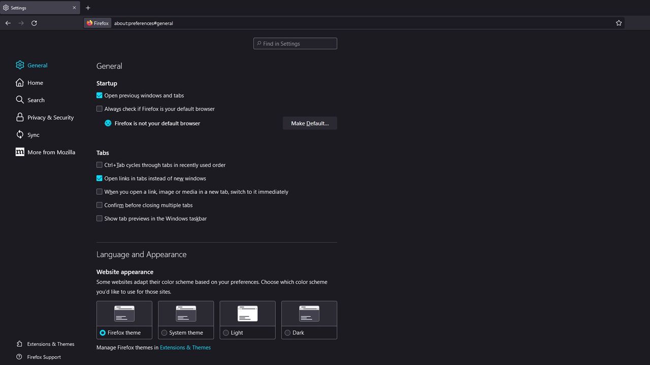 Firefox: jak wyłączyć przywracanie sesji?