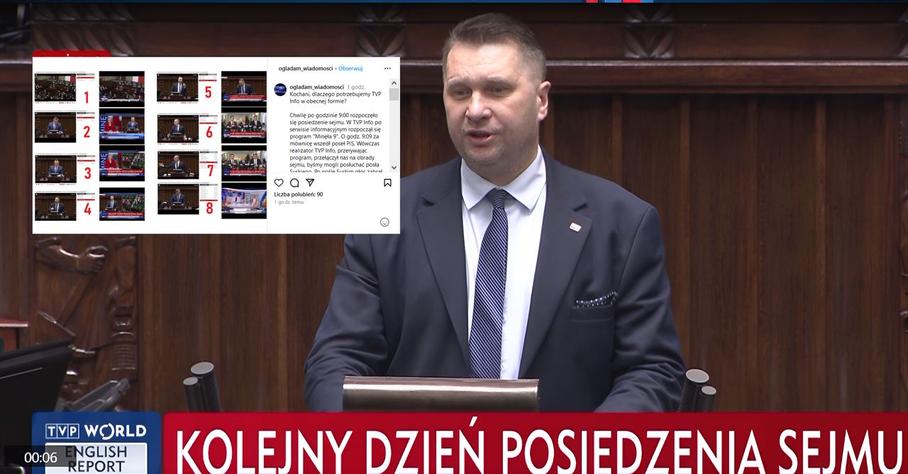 Sprawdzili, jak TVP relacjonuje obrady Sejmu. Manipulacja na ostatniej prostej