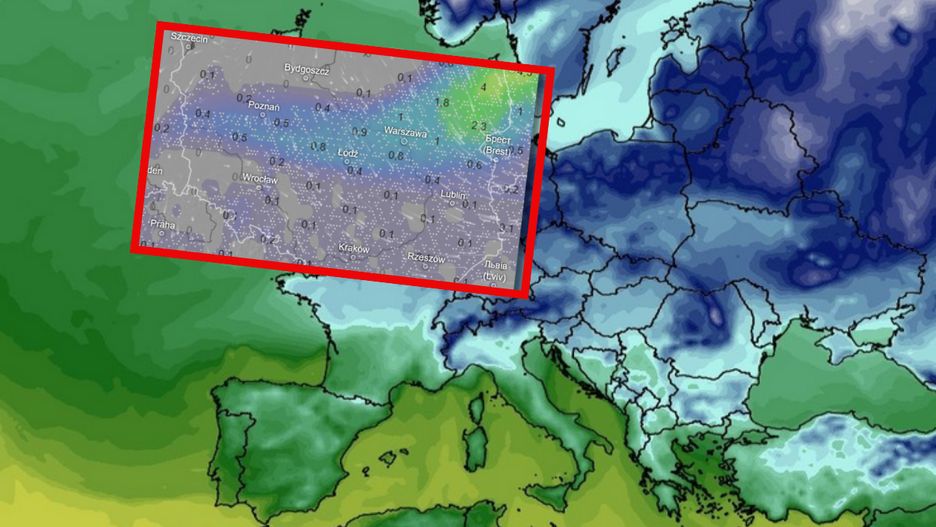 Nad Polskę dotrze niebezpieczna pogoda