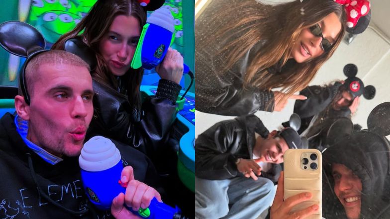Bieberowie uciszają plotki, bawiąc się w Disneylandzie