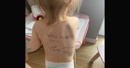 Ukraińska matka "podpisała" swoje dziecko. Na wypadek swojej śmierci