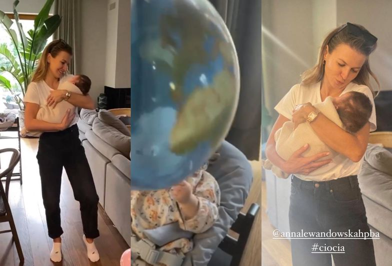 Anna Lewandowska w odwiedzinach u Zofii Zborowskiej 