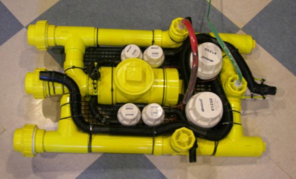 DIY: łódź podwodna z rurek PCV 2