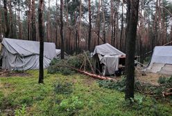 Kostkowice. Obóz harcerski zniszczony przez burzę. Pięć osób trafiło do szpitala