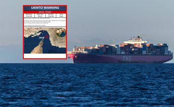 Iran ostrzelał kontenerowiec. Jednostka jest uszkodzona