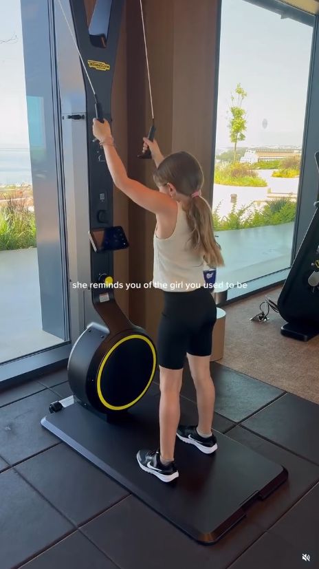 Trening Klary Lewandowskiej
