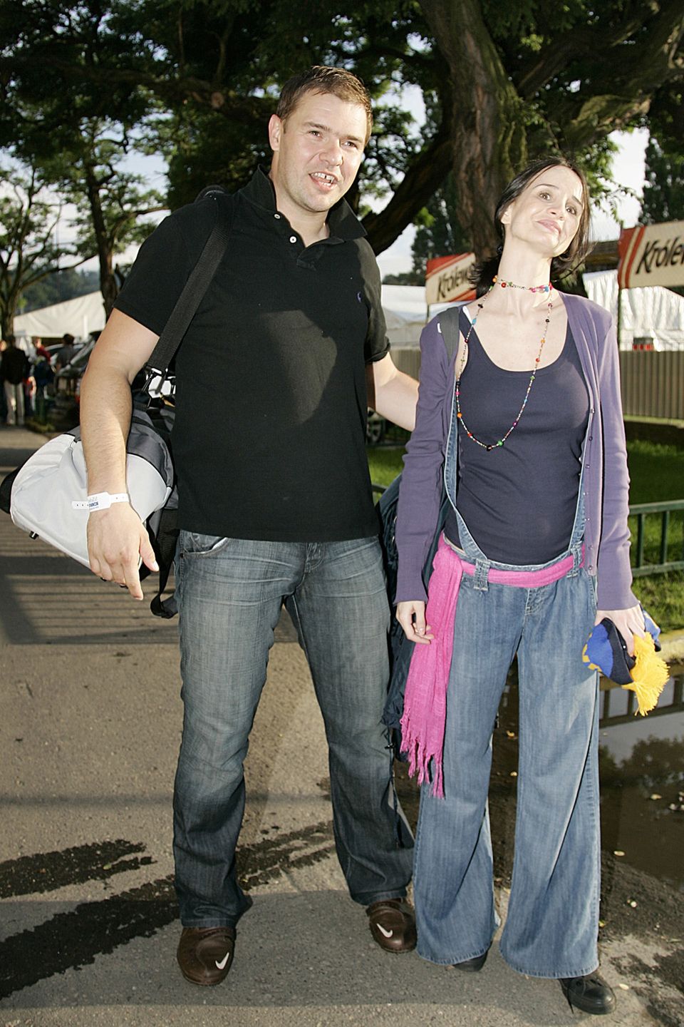 Tomasz Karolak i Violetta Kołakowska