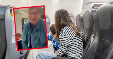 Awantura podczas lotu do Manchesteru. Pasażera zdenerwował płacz dziecka