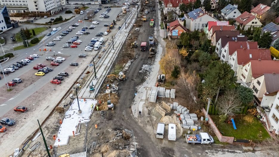 Inwestycje na ul. Dobrego Pasterza w Krakowie