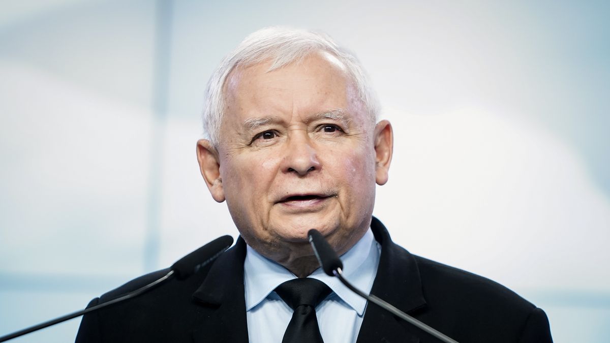 Polish Politics And More (archives 2016-2022)Jaroslaw Kaczynski in Warsaw, Poland on September 27, 2020 (Photo by Mateusz Wlodarczyk/NurPhoto via Getty Images)NurPhotolaw and justice, prawo i sprawiedliwosc, siedziba pis, konferencja prasowa, warszawa, polska, polish, illustrations, picture, photo