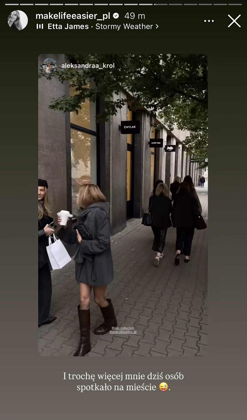 Kasia Tusk w jesiennym wydaniu 