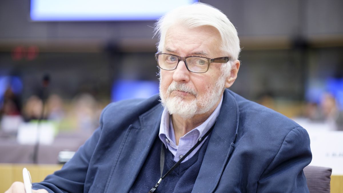 BRUSSELS, BELGIUM - JANUARY 31: Polish Member of the European Parliament (European Conservatives and Reformists Group - Prawo i Sprawiedliwo) Witold Jan Waszczykowski looks at papers during a hearing of the subcommittee on security and defence in the European Parliament on January 31, 2023 in Brussels, Belgium. During the meeting, MEP will have an exchange of views with the Head of the Office of the President of Ukraine, and National Security and Defense Council of Ukraine Andrii Yermak, and the former NATO Secretary General Anders Fogh Rasmussen. (Photo by Thierry Monasse/Getty Images)