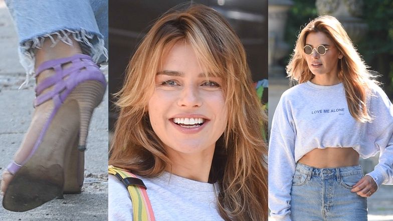 Natasza Urbańska pod Studiem Buffo 